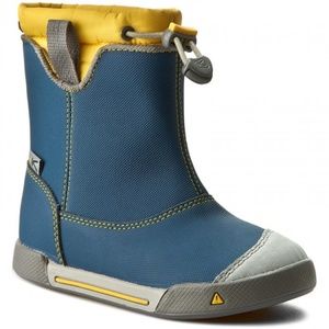 KEEN Toddler 12 Blue/Yellow/Gray Boots Cinch